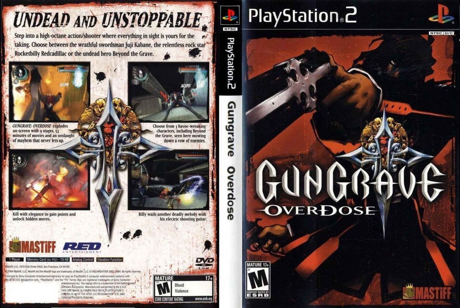 gungrave playstation 2